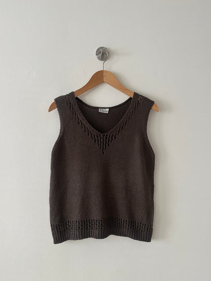 Cotton top | Dark brown