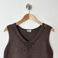 Cotton top | Dark brown
