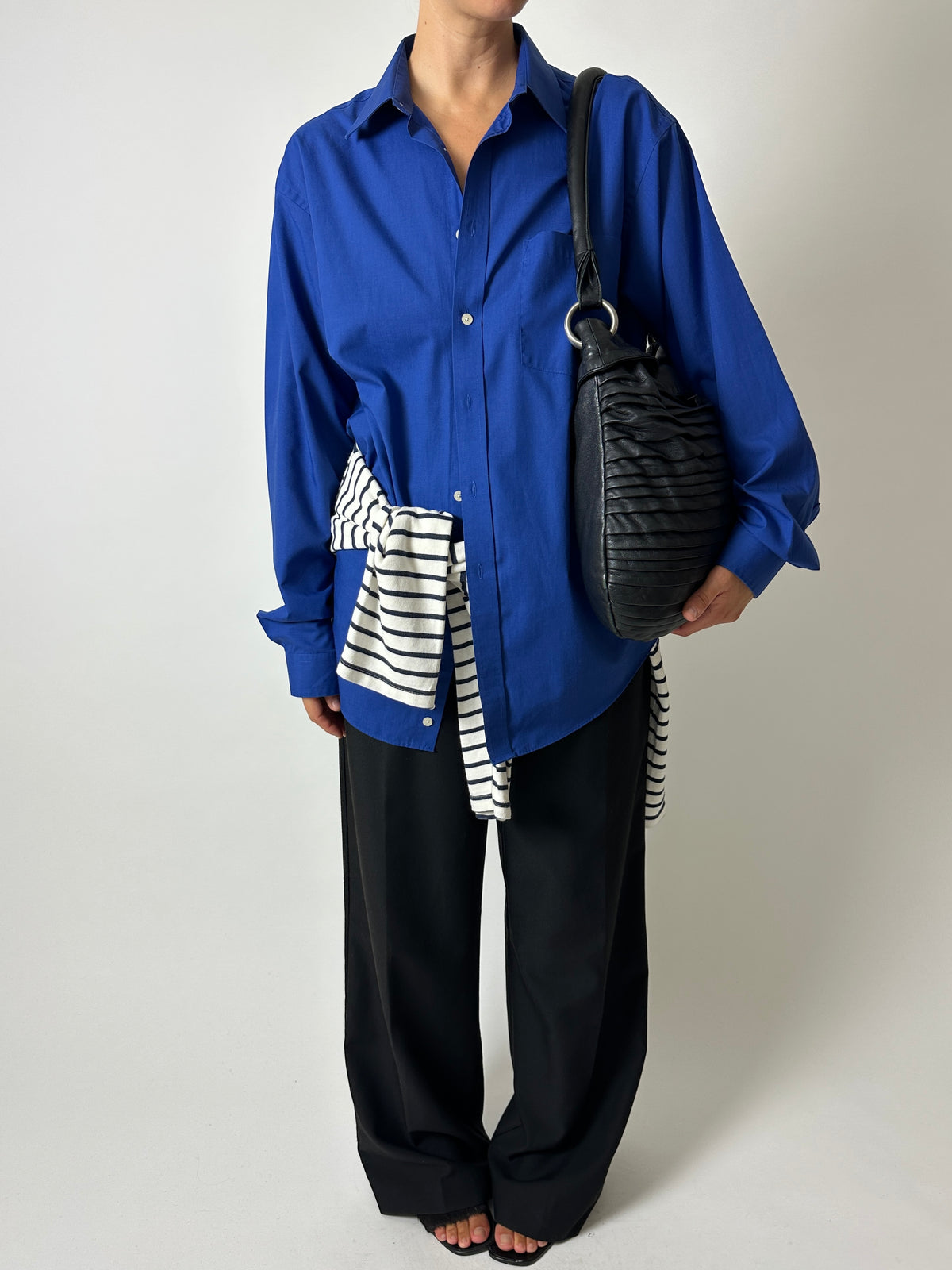 Oversized shirt | Cobalt blue