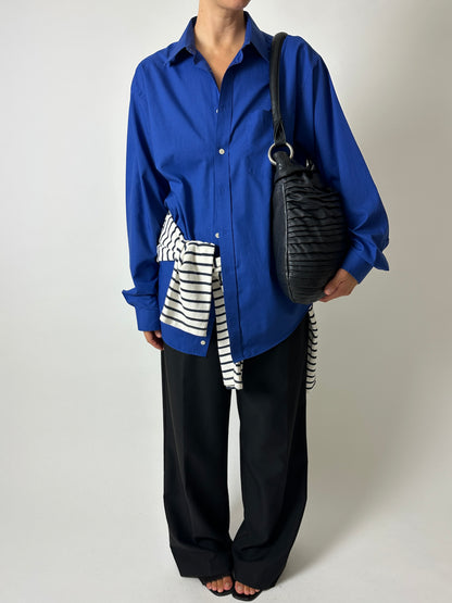 Oversized shirt | Cobalt blue