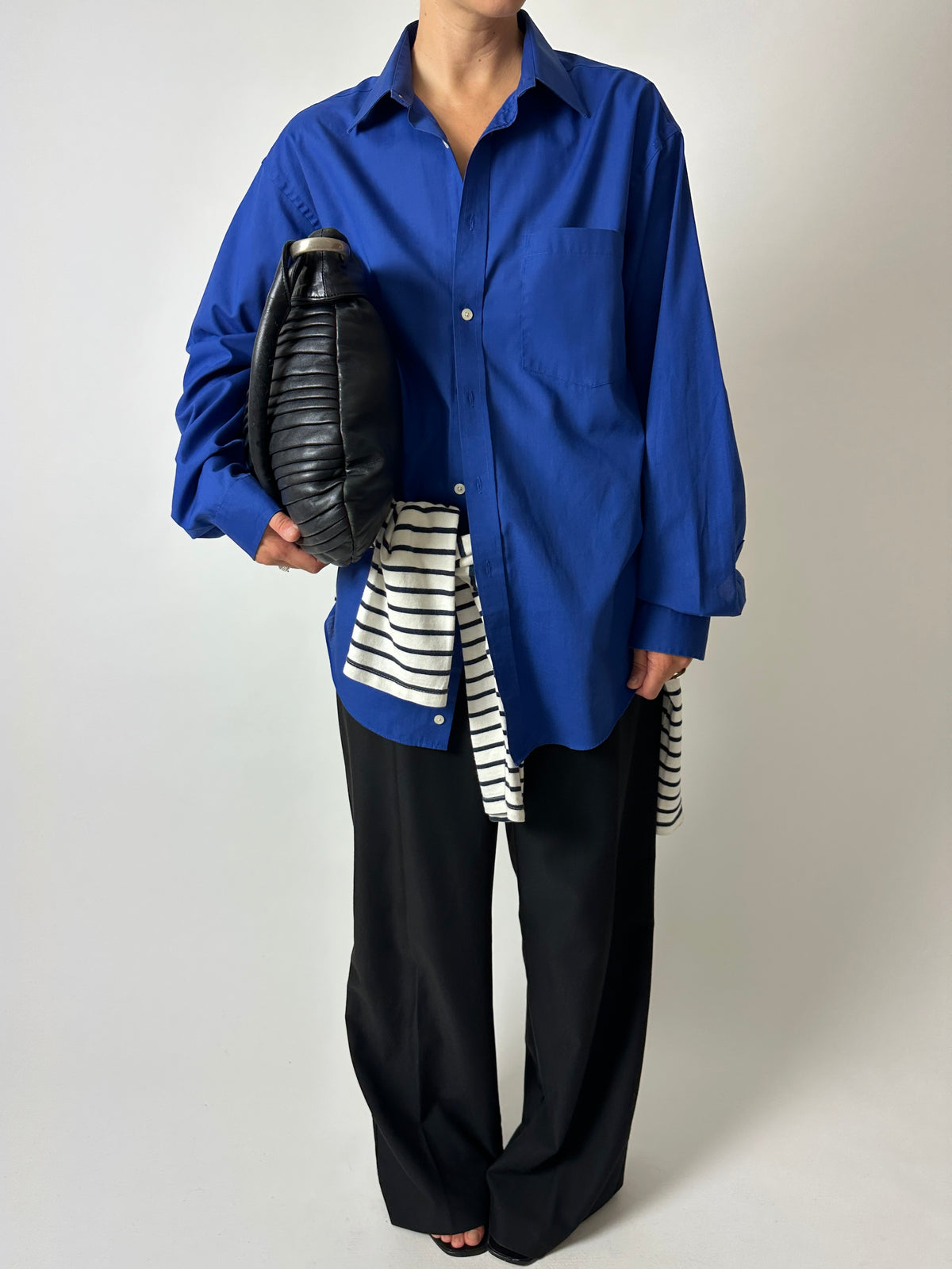 Oversized shirt | Cobalt blue