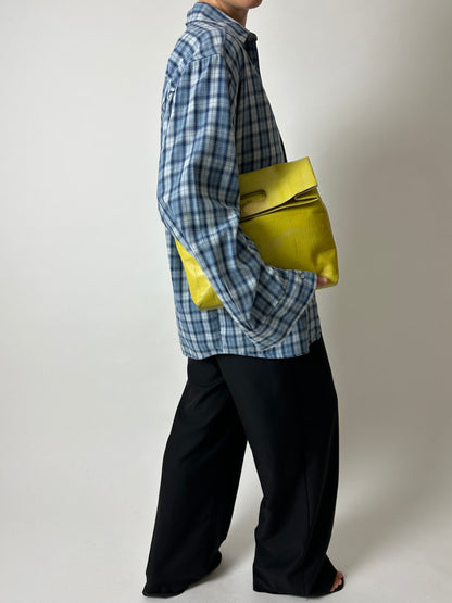 Relaxed checked shirt | Blue