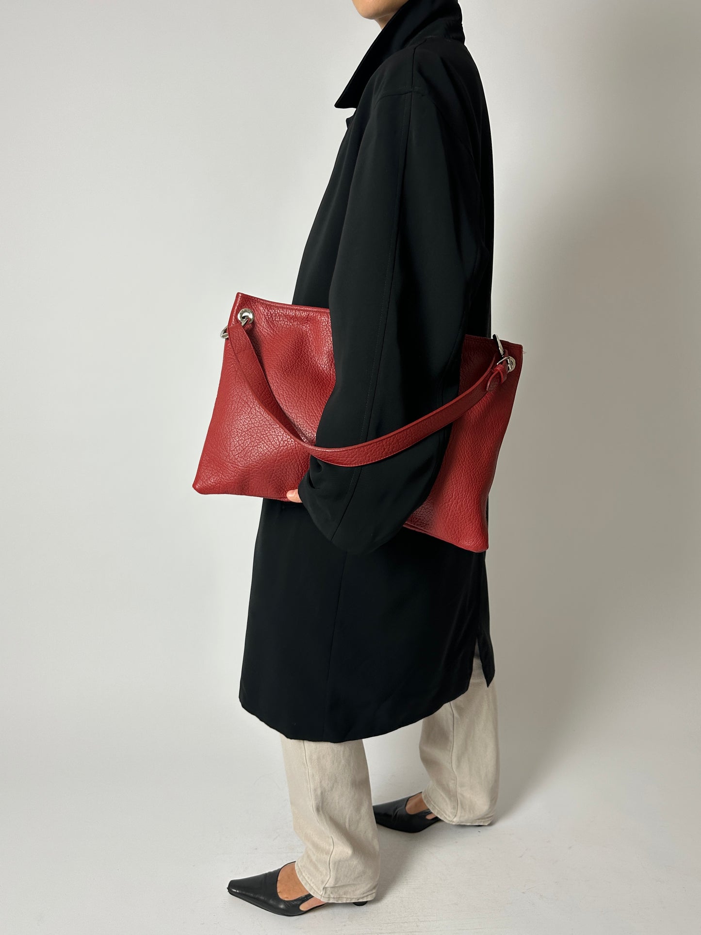Mid rise denim | Soft ecru