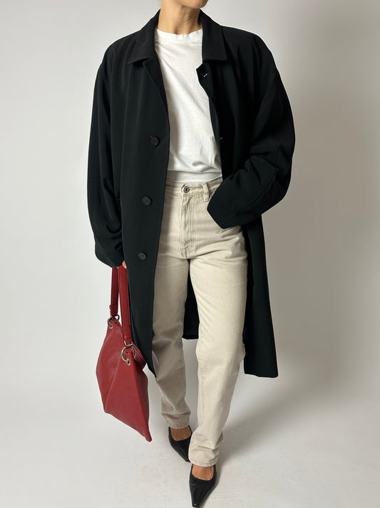 Mid rise denim | Soft ecru