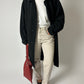 Mid rise denim | Soft ecru