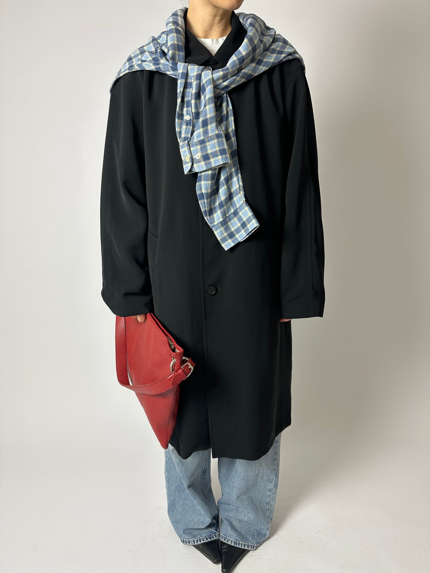 Flanel checked shirt | Blue / Butter