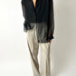 Sheer blouse | Black