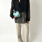 Sheer blouse | Black