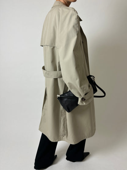 Leather shoulder bag | Black