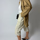 Capri cotton trousers | Soft ecru