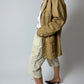 Leather safari  jacket | Soft beige