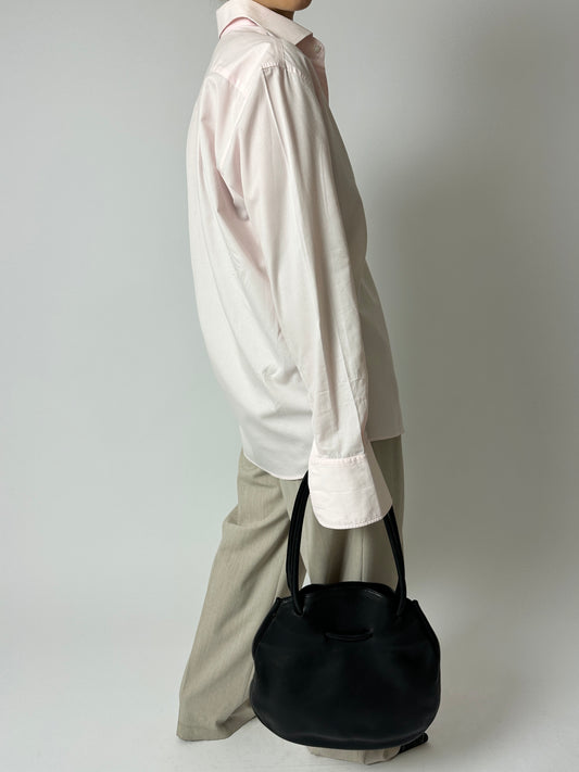 Tailored cotton shirt | Soft Pink
