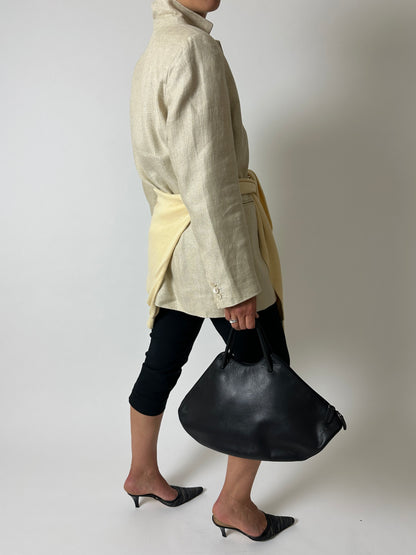 Linen relaxed fit blazer | Butter