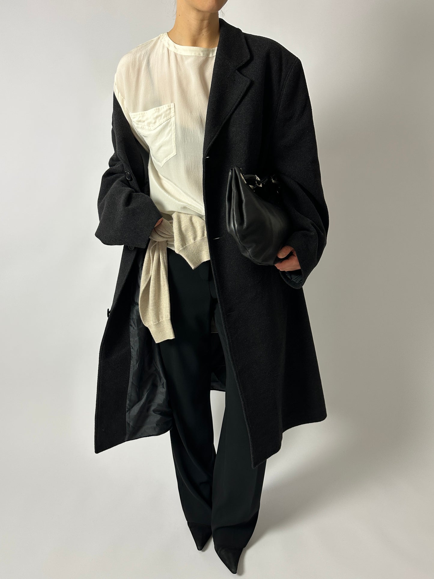 Silk top | Off white