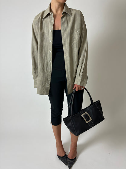 Striped shirt | Butter / beige