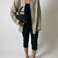 Striped shirt | Butter / beige