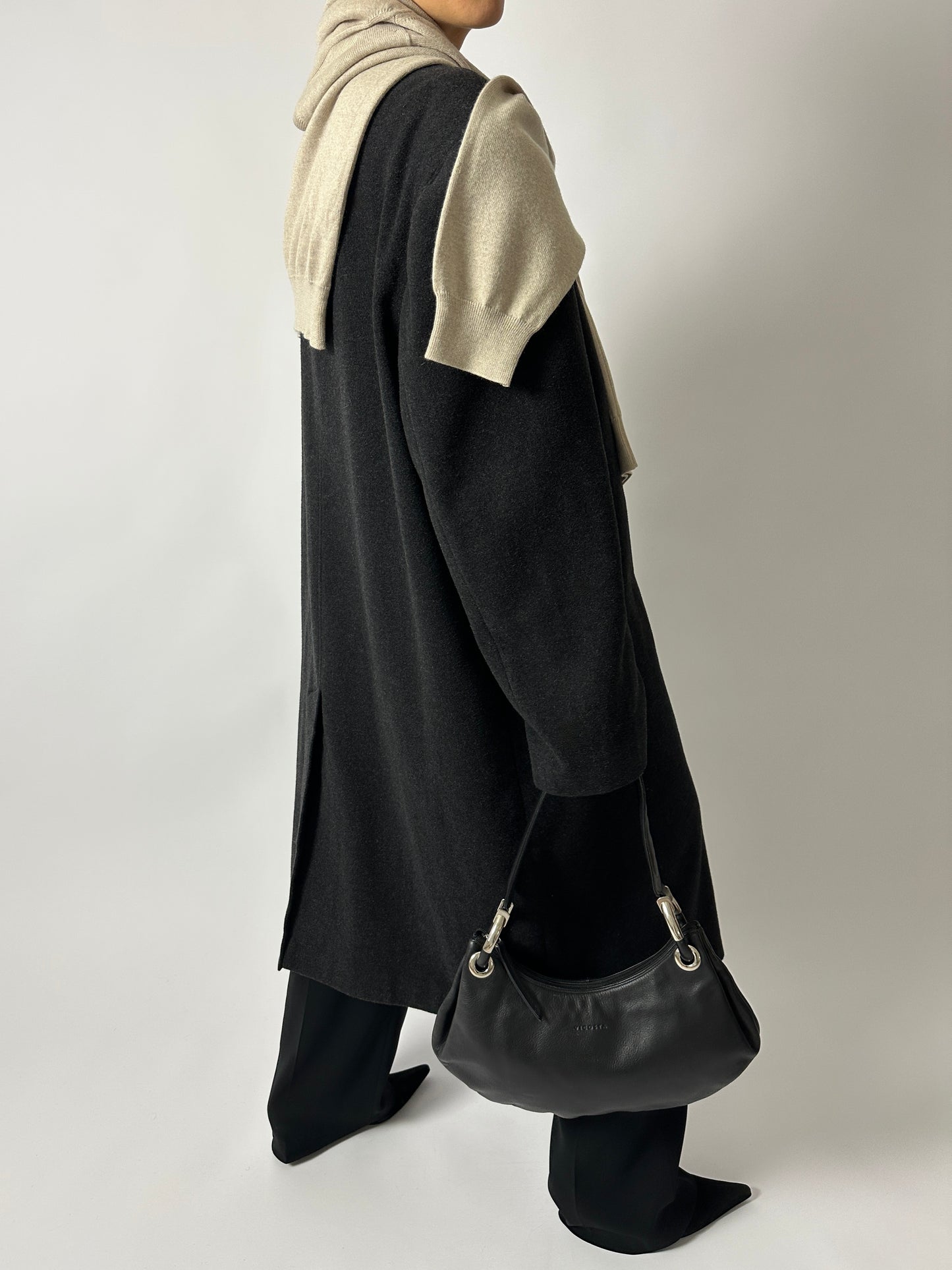 Wool blend jumper | Ecru