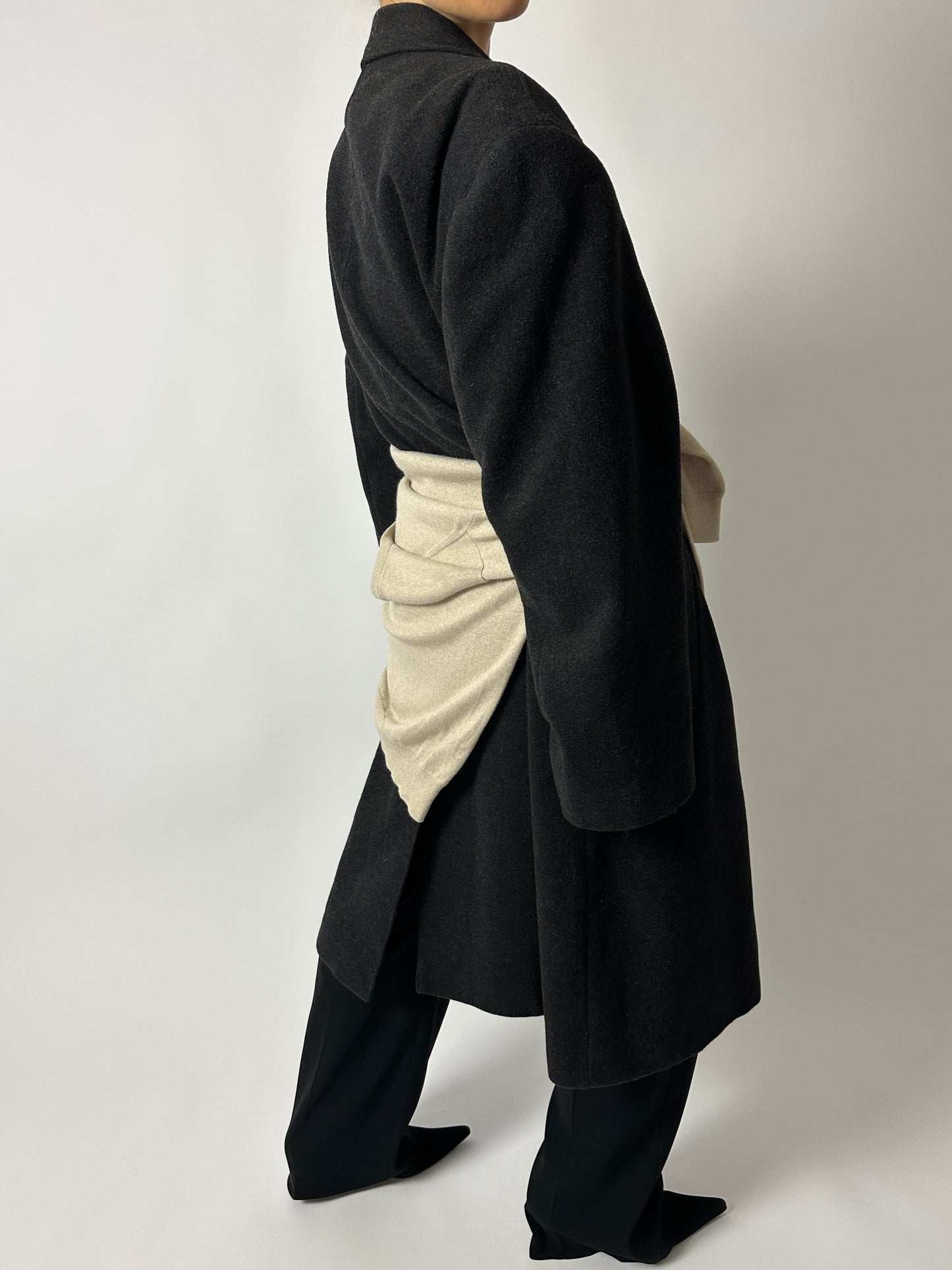 Wool blend jumper | Soft beige