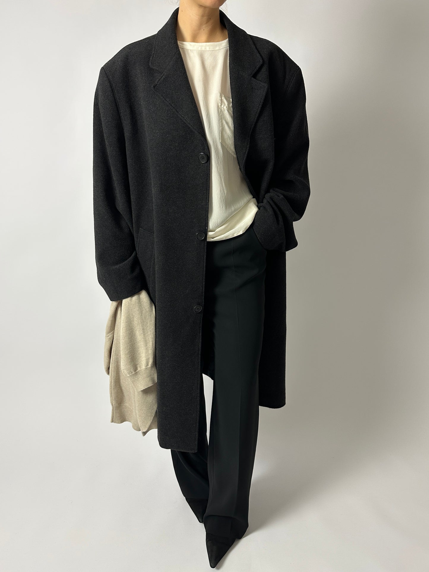 Silk top | Off white