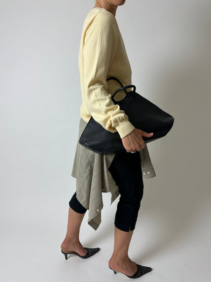 Striped shirt | Butter / beige