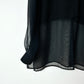 Sheer blouse | Black