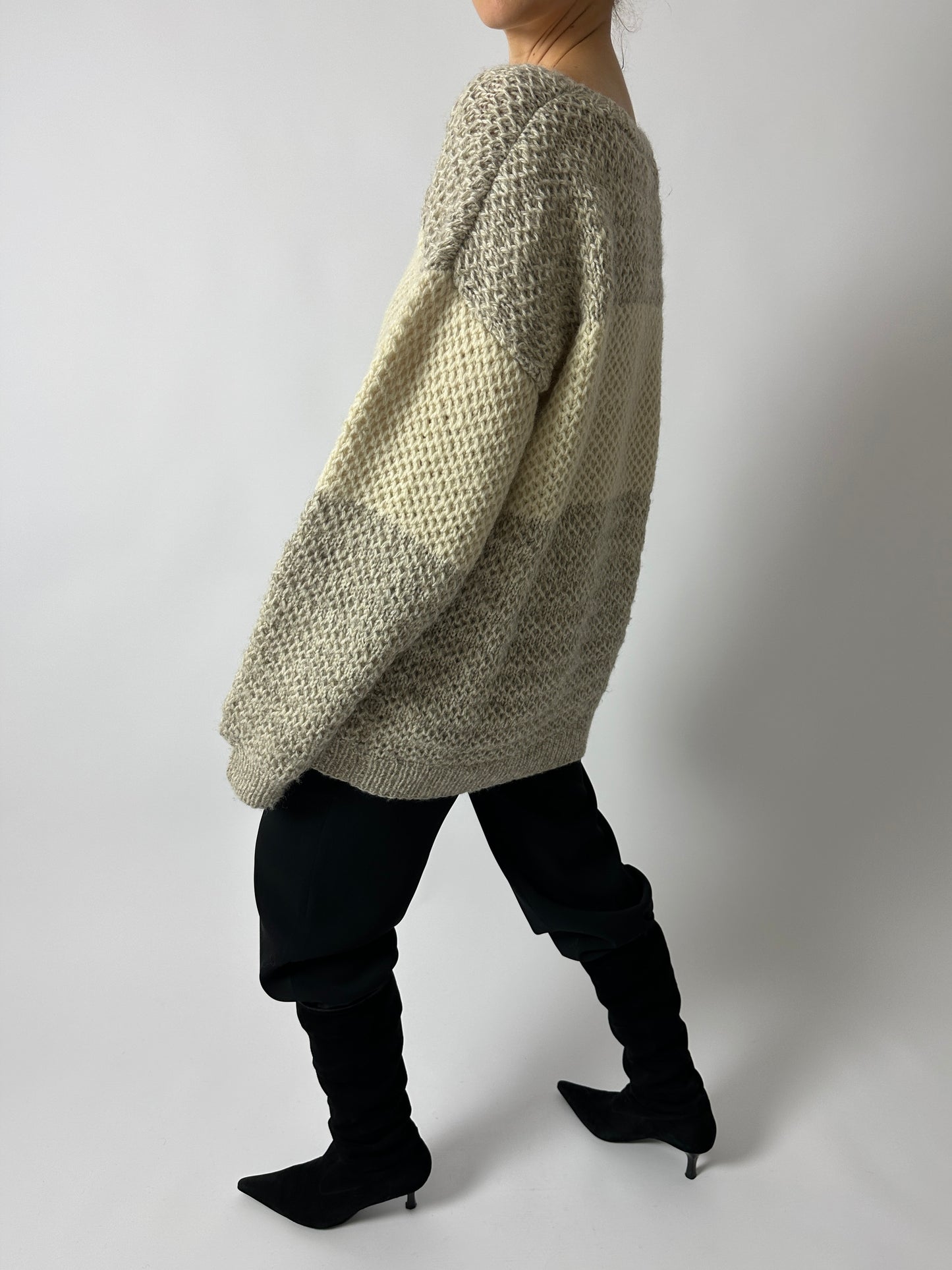 Oversized chunky sweater | Melee