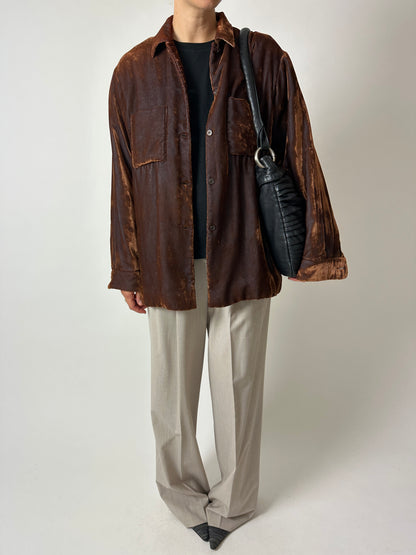 Jil Sander overshirt | Brown
