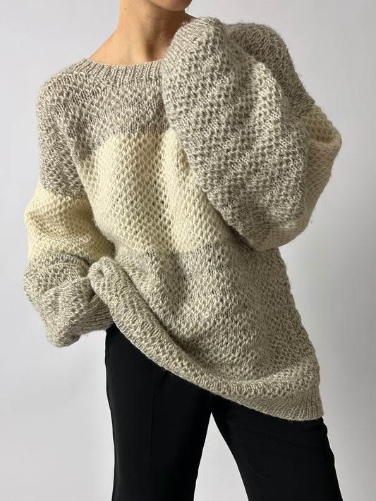 Oversized chunky sweater | Melee