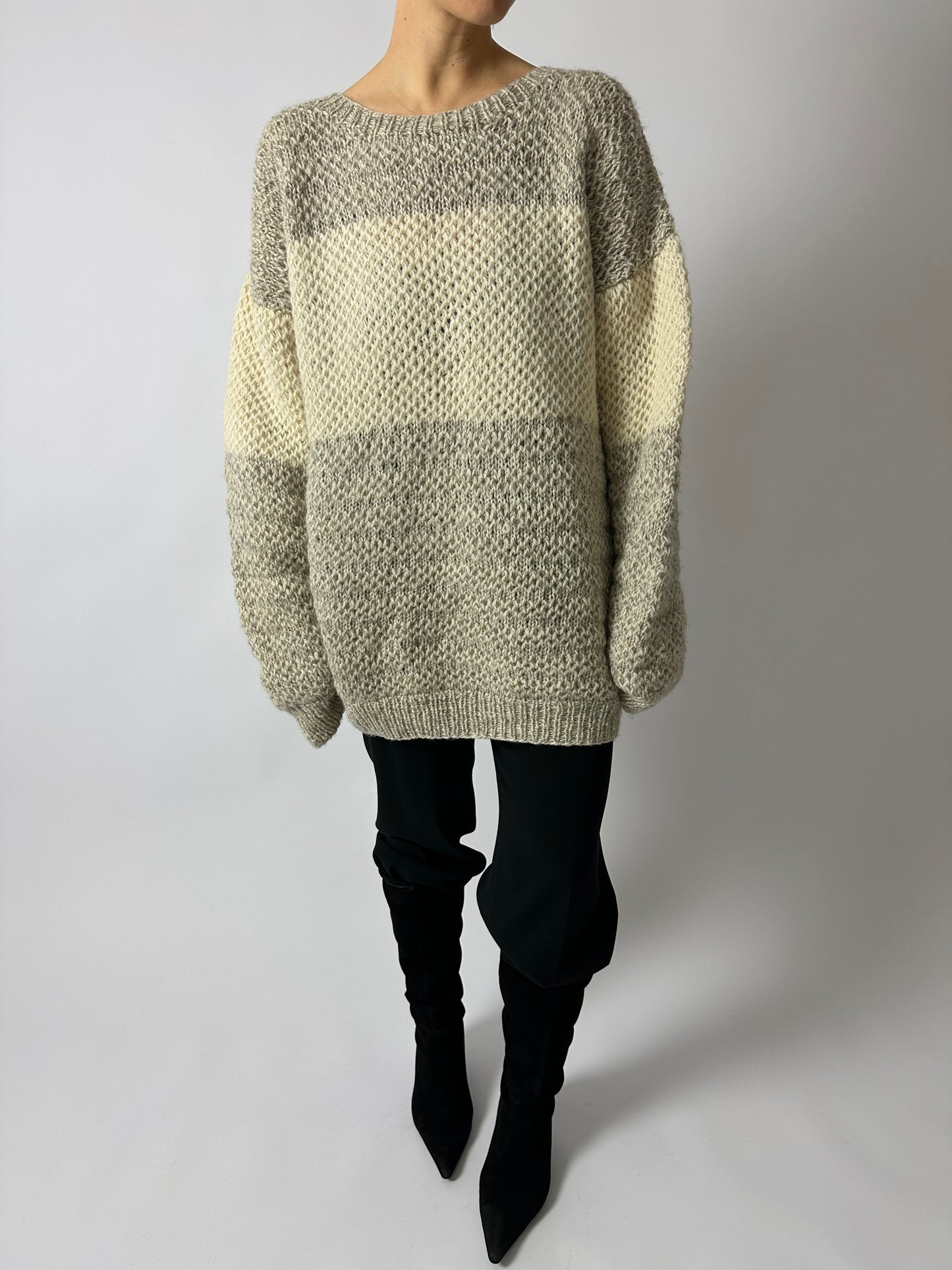 Oversized chunky sweater | Melee