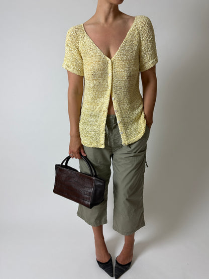 Capri trousers | Green