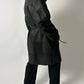 Oversized Lammy coat | Black