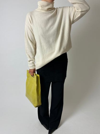 Long wool sweater | Off-white