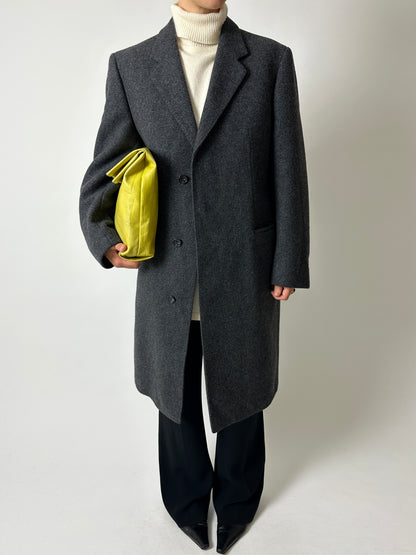 Long wool coat | Grey