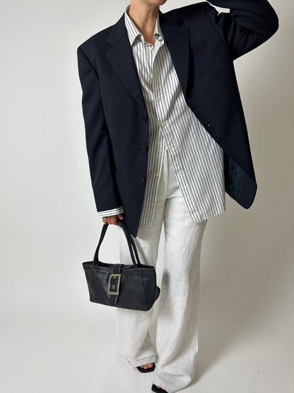 Striped shirt | White / Grey
