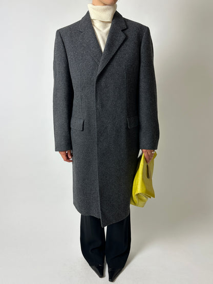 Long wool coat | Grey