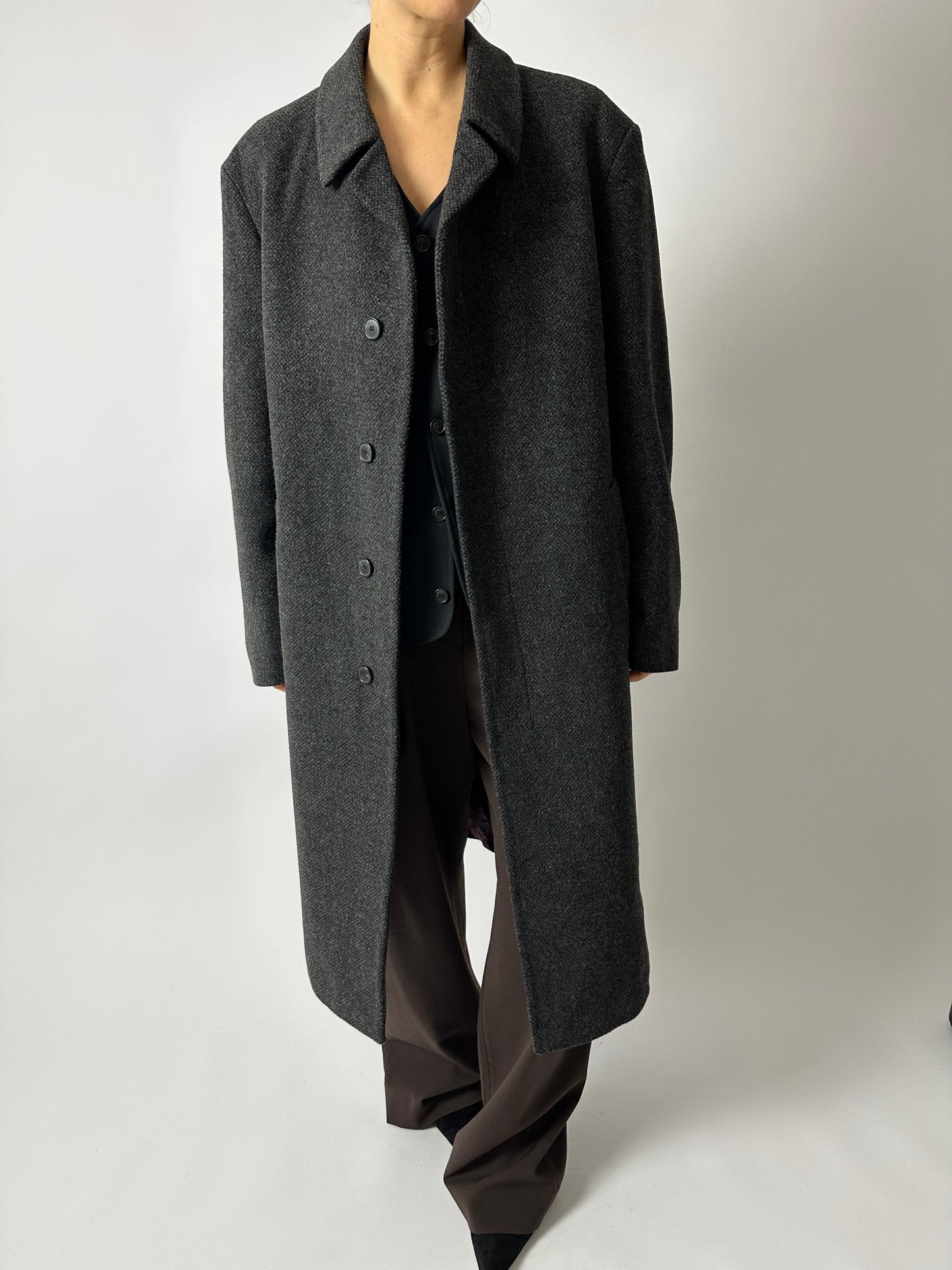 Long wool coat | Night