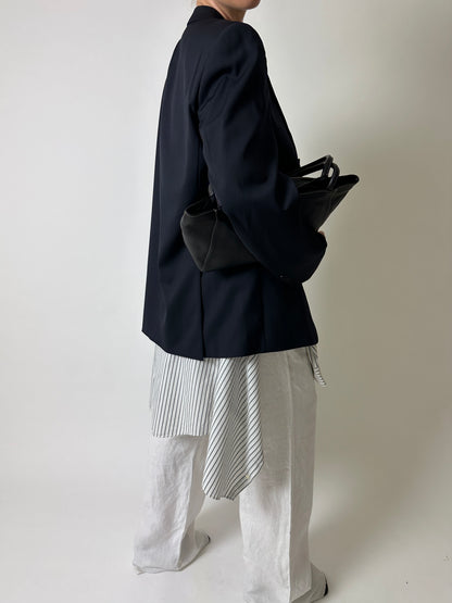 Striped shirt | White / Grey