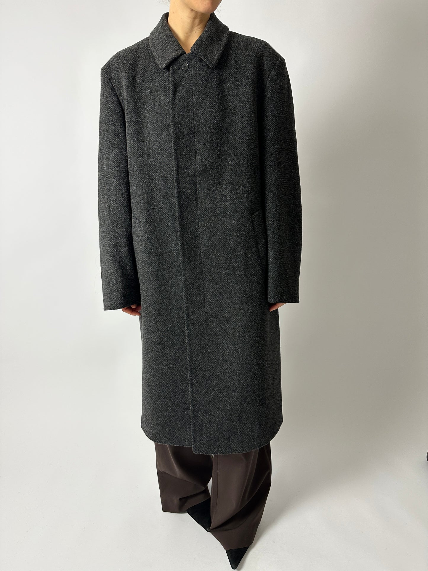 Long wool coat | Night