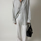 Striped shirt | White / Grey