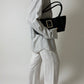 Striped shirt | White / Grey