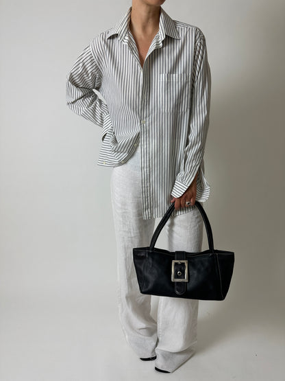 Striped shirt | White / Grey