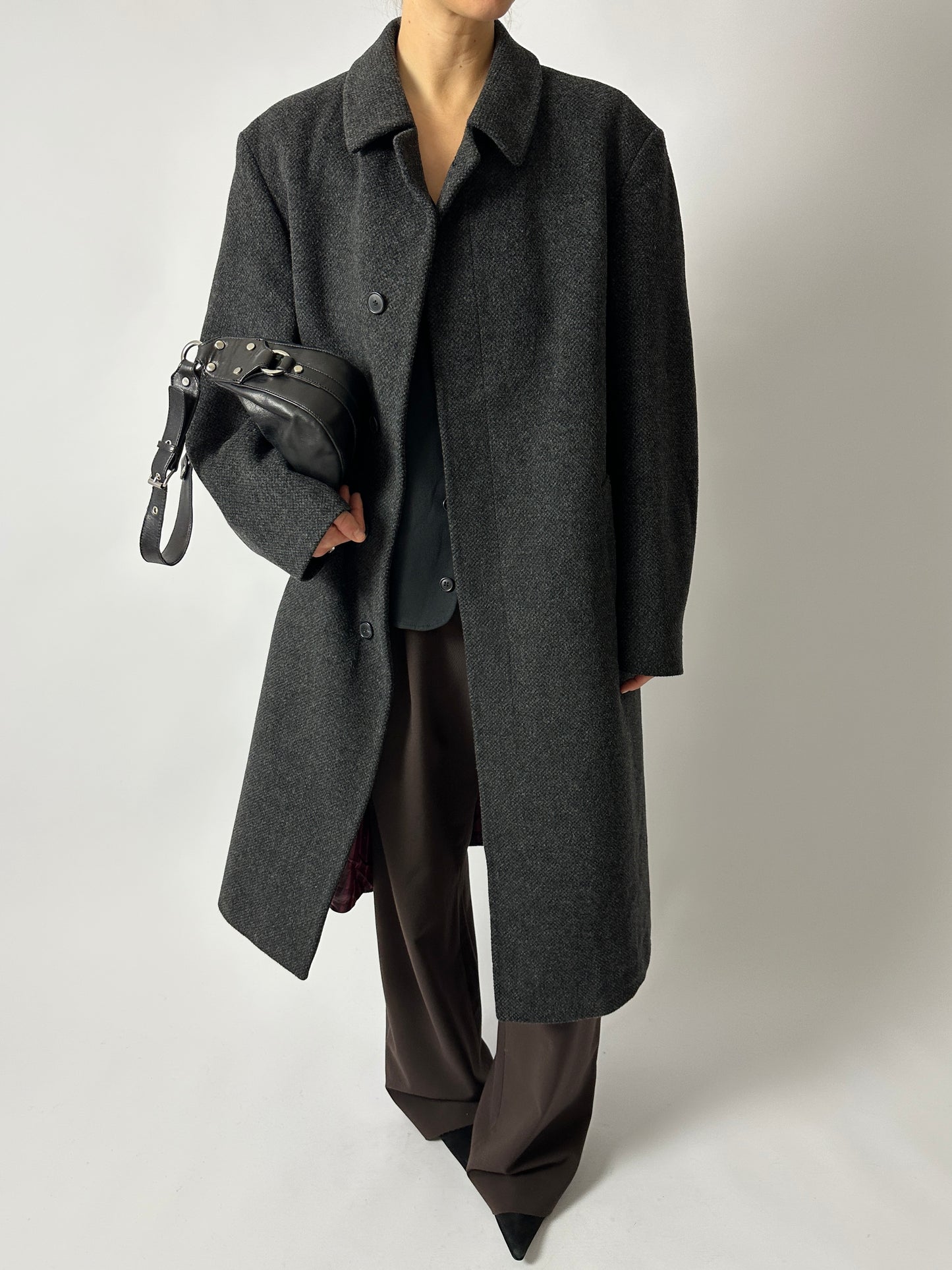 Long wool coat | Night