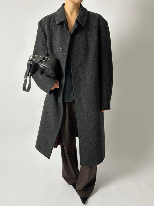 Long wool coat | Night