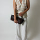 Striped vest | Off white