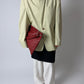 Leather shoulder bag | Bordeaux
