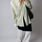 Relaxed striped shirt | Butter / Blue