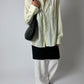 Relaxed striped shirt | Butter / Blue