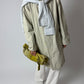 Long Mac coat | Stone