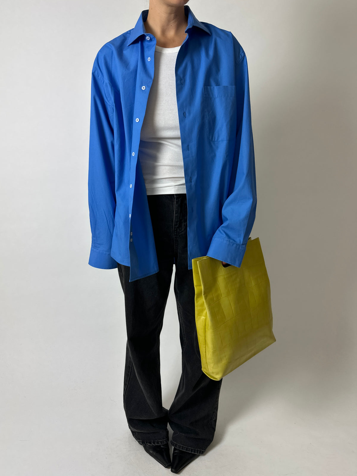 Classic cotton shirt | Blue