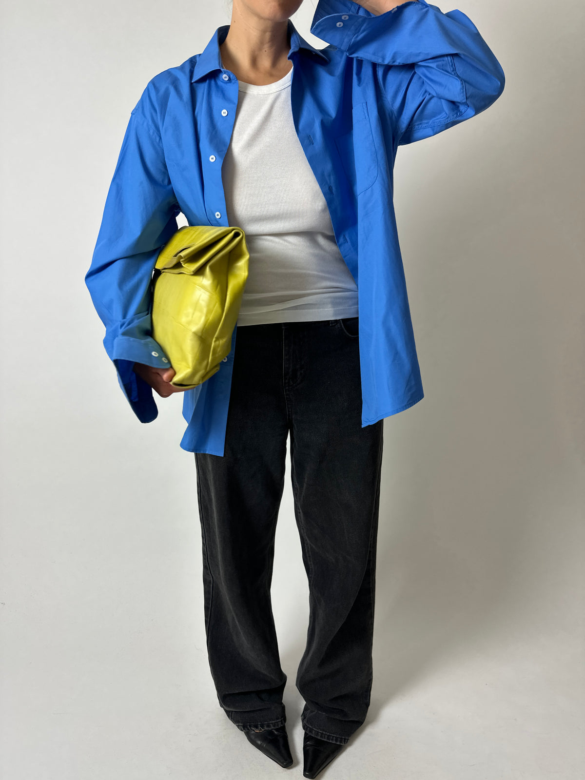 Classic cotton shirt | Blue